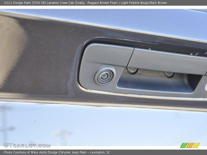 Rugged Brown Pearl / Light Pebble Beige/Bark Brown 2011 Dodge Ram 3500 HD Laramie Crew Cab Dually