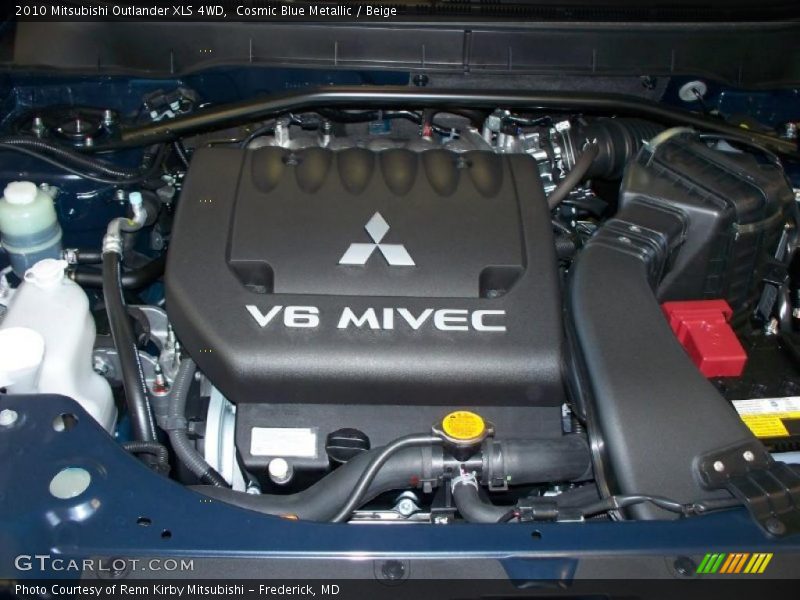  2010 Outlander XLS 4WD Engine - 3.0 Liter DOHC 24-Valve MIVEC V6