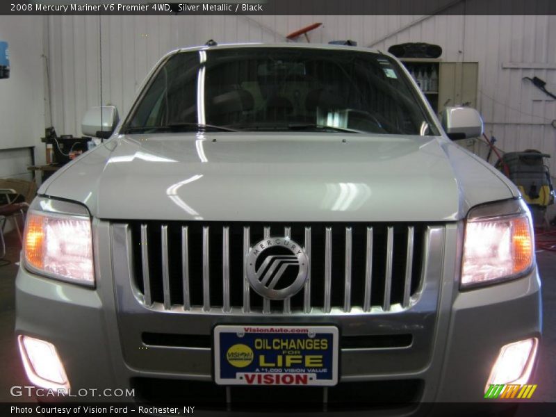 Silver Metallic / Black 2008 Mercury Mariner V6 Premier 4WD