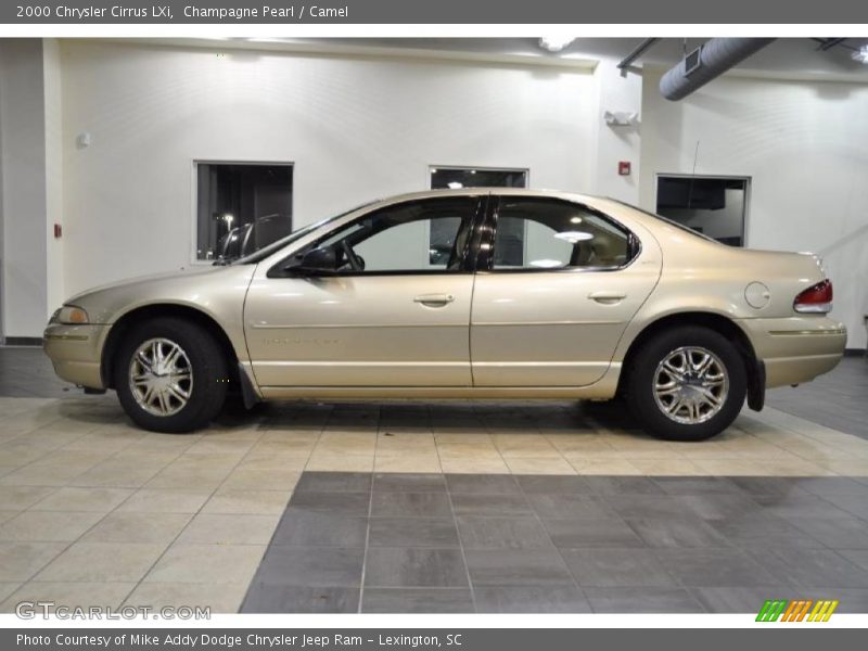 Champagne Pearl / Camel 2000 Chrysler Cirrus LXi