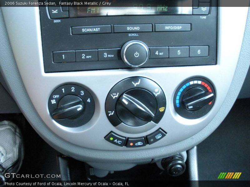 Fantasy Black Metallic / Grey 2006 Suzuki Forenza Sedan
