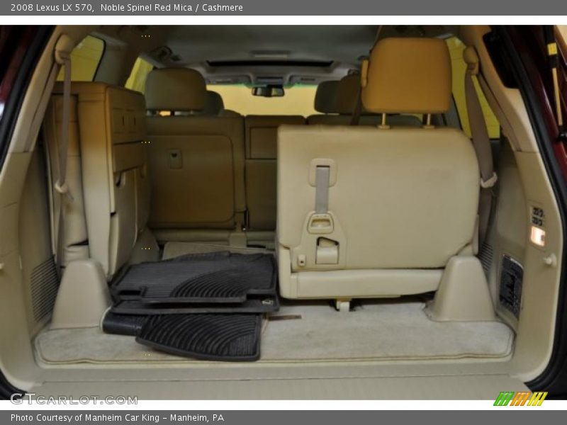 Noble Spinel Red Mica / Cashmere 2008 Lexus LX 570