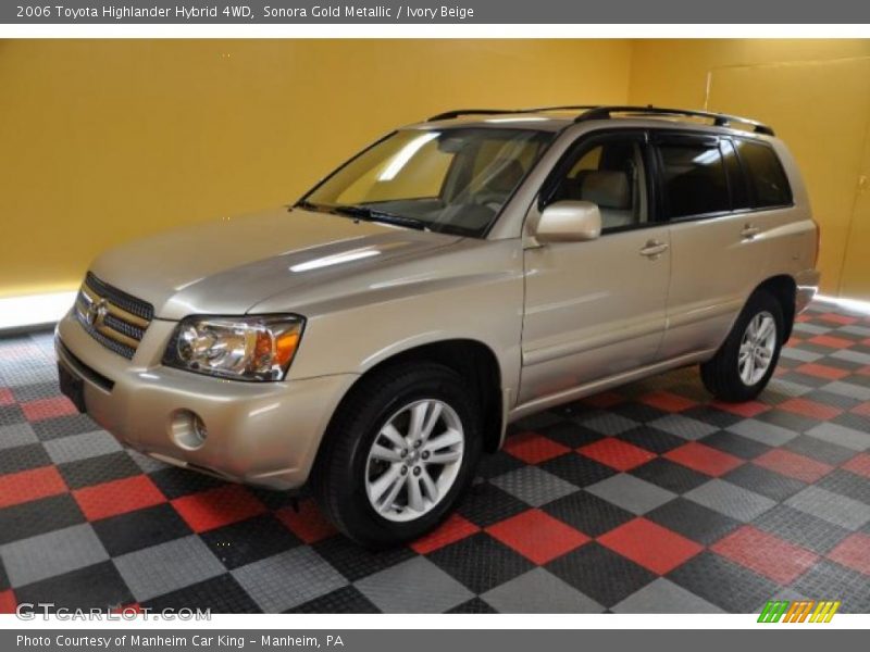 Sonora Gold Metallic / Ivory Beige 2006 Toyota Highlander Hybrid 4WD