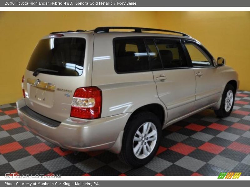 Sonora Gold Metallic / Ivory Beige 2006 Toyota Highlander Hybrid 4WD