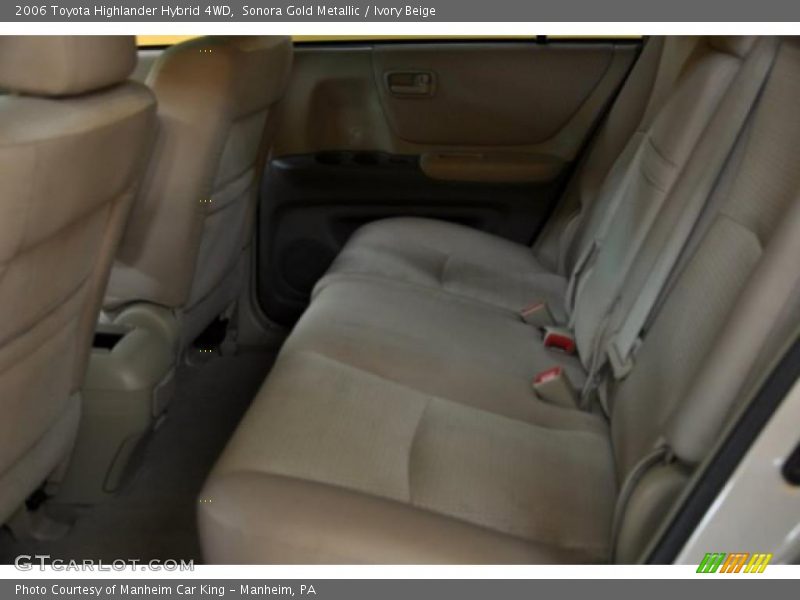 Sonora Gold Metallic / Ivory Beige 2006 Toyota Highlander Hybrid 4WD