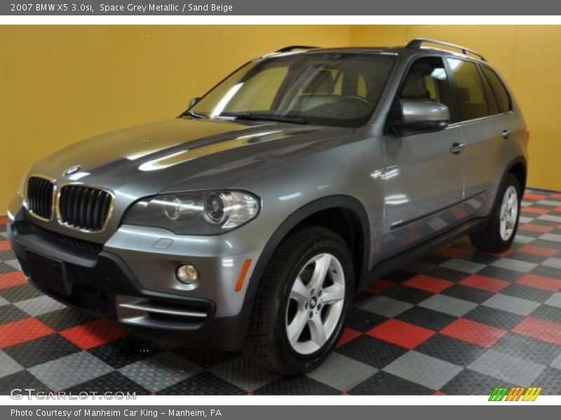 Space Grey Metallic / Sand Beige 2007 BMW X5 3.0si