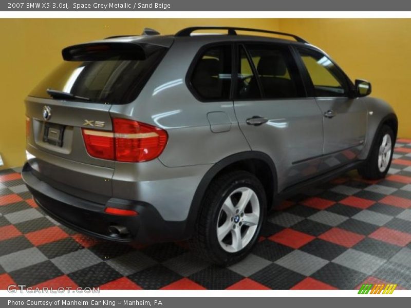 Space Grey Metallic / Sand Beige 2007 BMW X5 3.0si