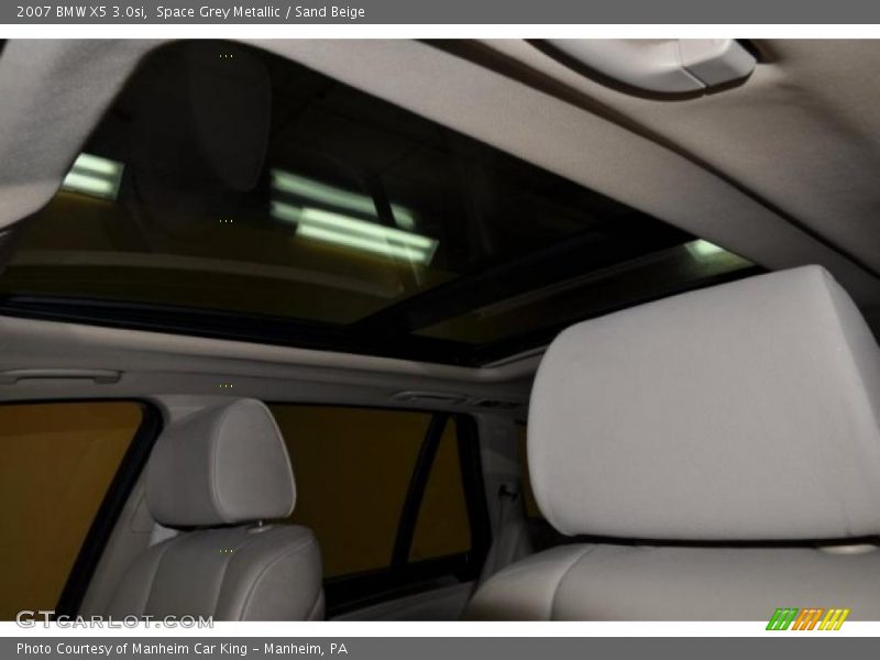 Space Grey Metallic / Sand Beige 2007 BMW X5 3.0si