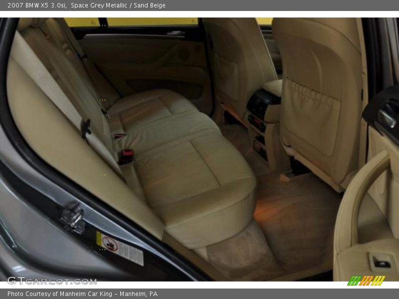 Space Grey Metallic / Sand Beige 2007 BMW X5 3.0si