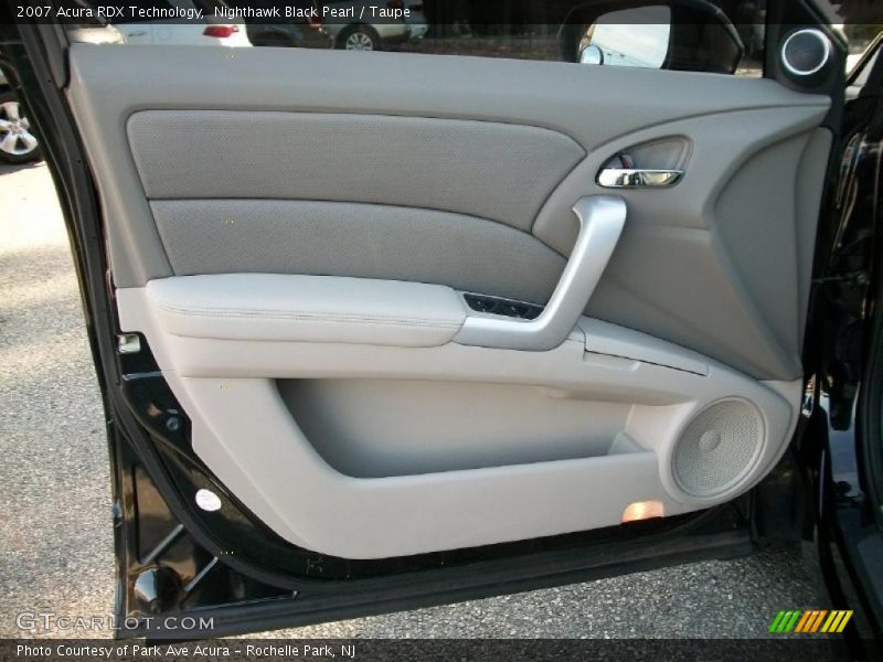 Nighthawk Black Pearl / Taupe 2007 Acura RDX Technology