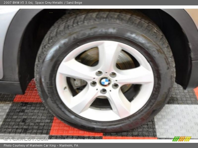 Space Grey Metallic / Sand Beige 2007 BMW X5 3.0si