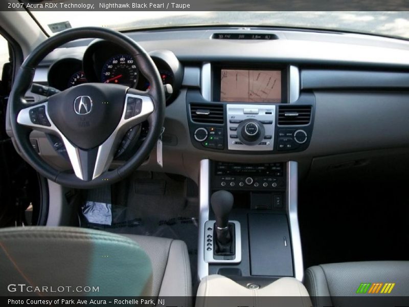 Nighthawk Black Pearl / Taupe 2007 Acura RDX Technology