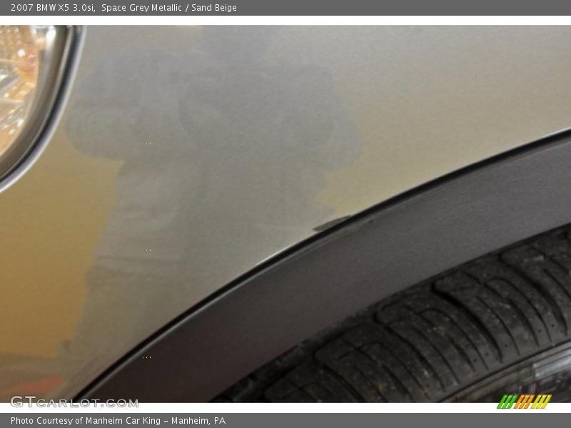 Space Grey Metallic / Sand Beige 2007 BMW X5 3.0si