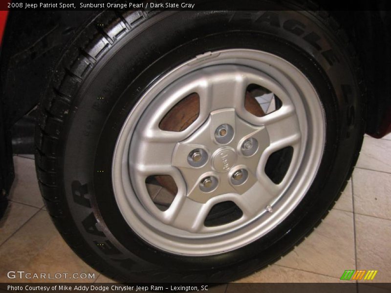 Sunburst Orange Pearl / Dark Slate Gray 2008 Jeep Patriot Sport