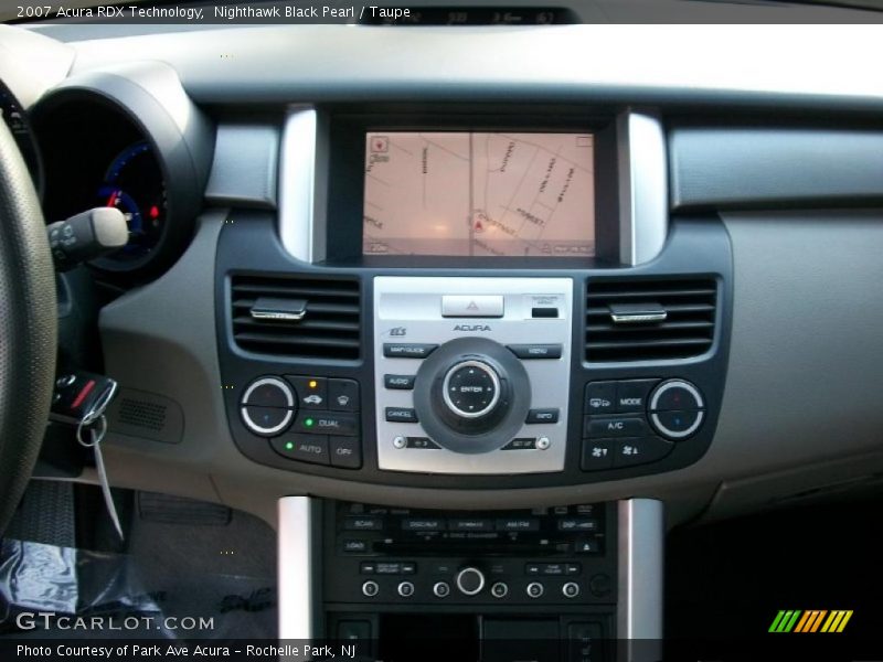 Nighthawk Black Pearl / Taupe 2007 Acura RDX Technology