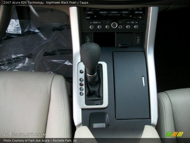 Nighthawk Black Pearl / Taupe 2007 Acura RDX Technology