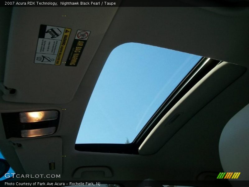 Nighthawk Black Pearl / Taupe 2007 Acura RDX Technology
