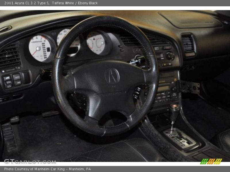 Taffeta White / Ebony Black 2001 Acura CL 3.2 Type S