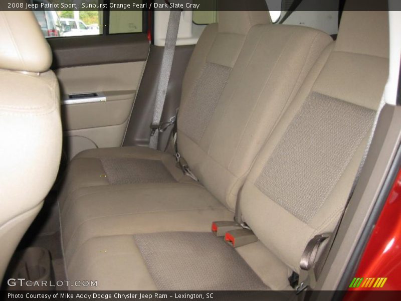 Sunburst Orange Pearl / Dark Slate Gray 2008 Jeep Patriot Sport