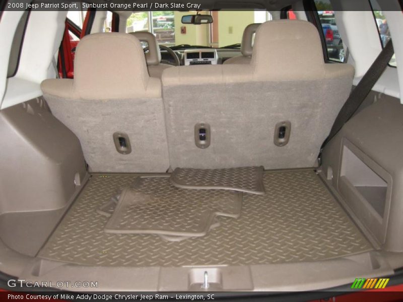 Sunburst Orange Pearl / Dark Slate Gray 2008 Jeep Patriot Sport