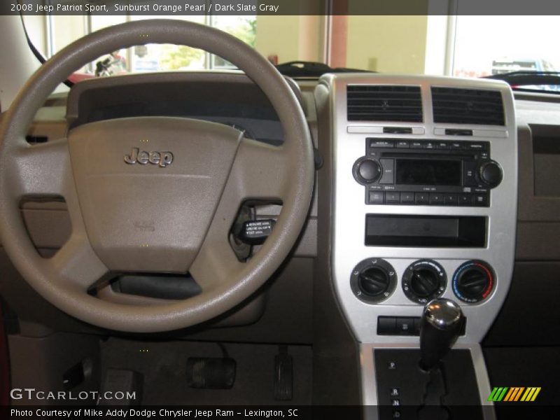 Sunburst Orange Pearl / Dark Slate Gray 2008 Jeep Patriot Sport