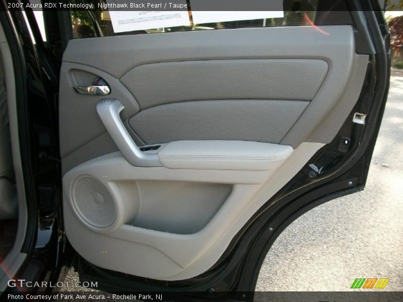 Nighthawk Black Pearl / Taupe 2007 Acura RDX Technology