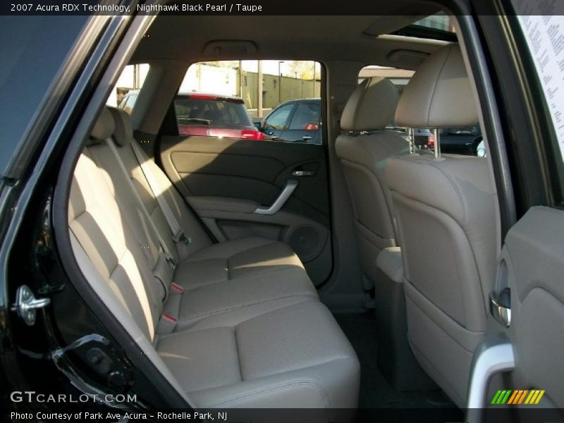Nighthawk Black Pearl / Taupe 2007 Acura RDX Technology