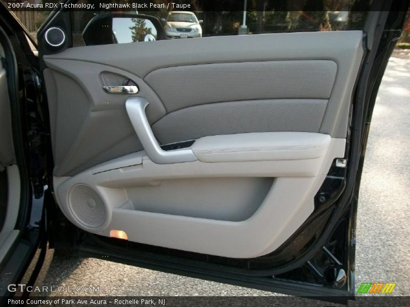 Nighthawk Black Pearl / Taupe 2007 Acura RDX Technology