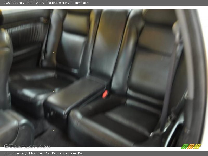 Taffeta White / Ebony Black 2001 Acura CL 3.2 Type S