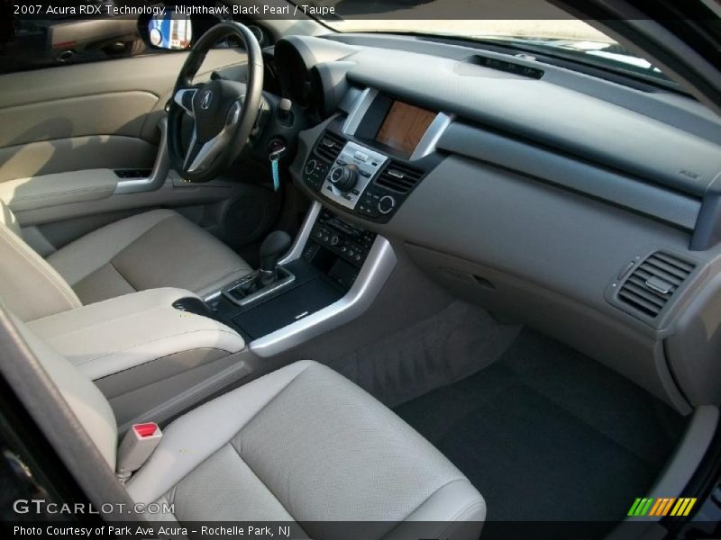 Nighthawk Black Pearl / Taupe 2007 Acura RDX Technology