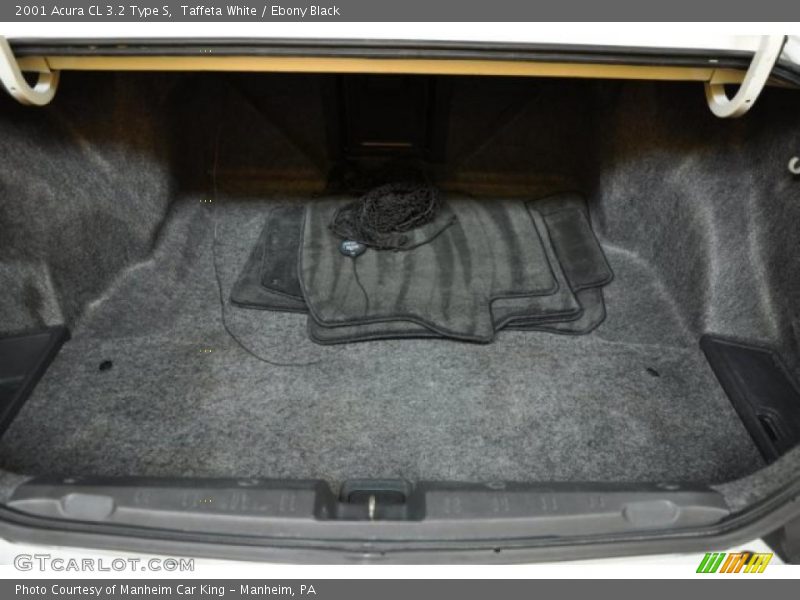 Taffeta White / Ebony Black 2001 Acura CL 3.2 Type S