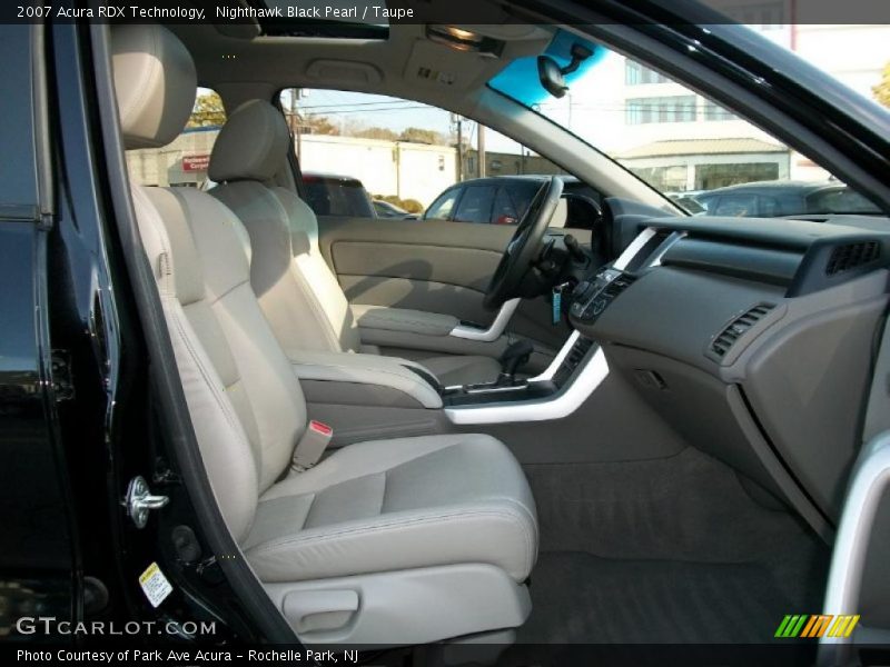 Nighthawk Black Pearl / Taupe 2007 Acura RDX Technology