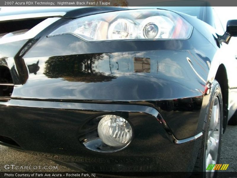 Nighthawk Black Pearl / Taupe 2007 Acura RDX Technology