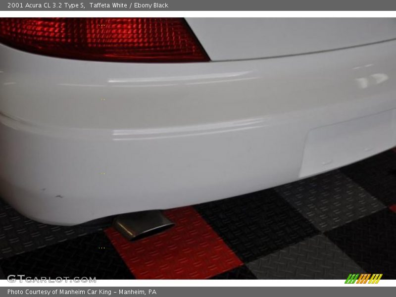 Taffeta White / Ebony Black 2001 Acura CL 3.2 Type S