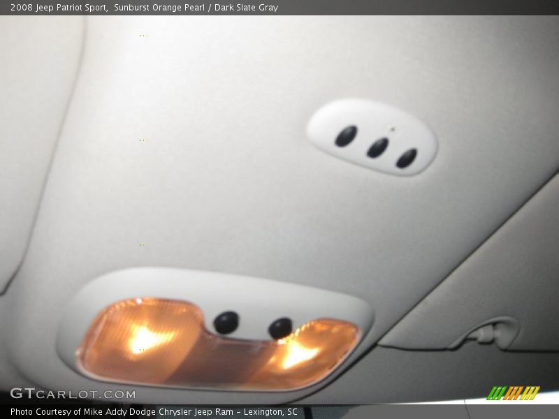 Sunburst Orange Pearl / Dark Slate Gray 2008 Jeep Patriot Sport