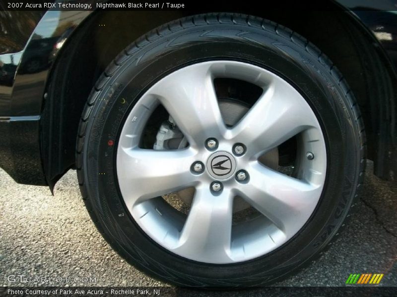 Nighthawk Black Pearl / Taupe 2007 Acura RDX Technology