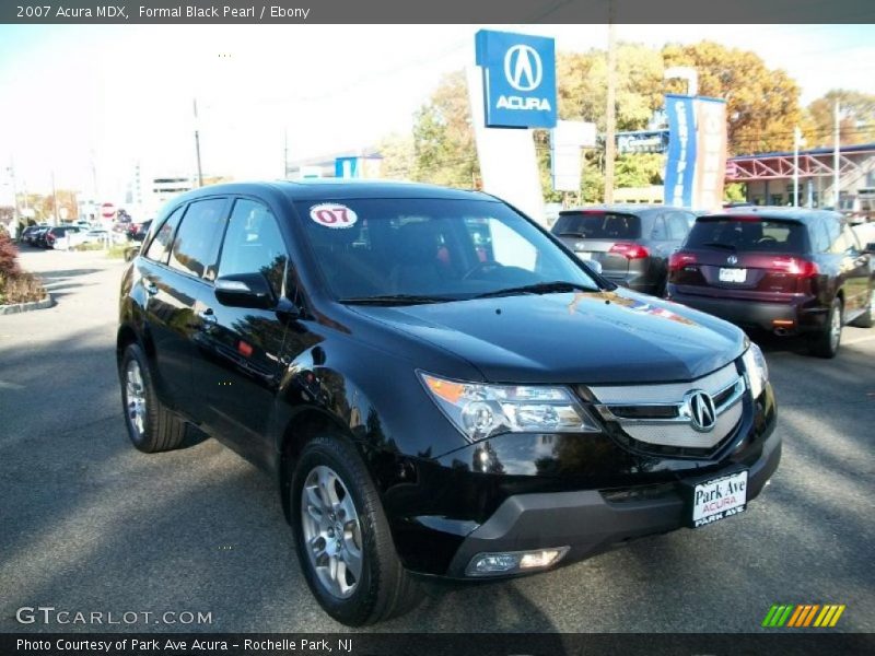 Formal Black Pearl / Ebony 2007 Acura MDX