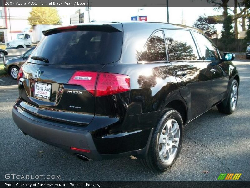Formal Black Pearl / Ebony 2007 Acura MDX