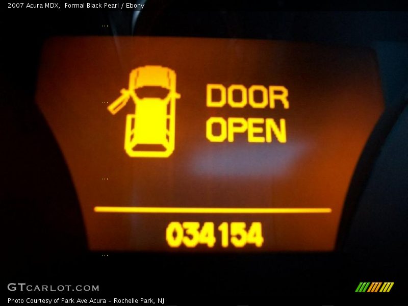 Formal Black Pearl / Ebony 2007 Acura MDX