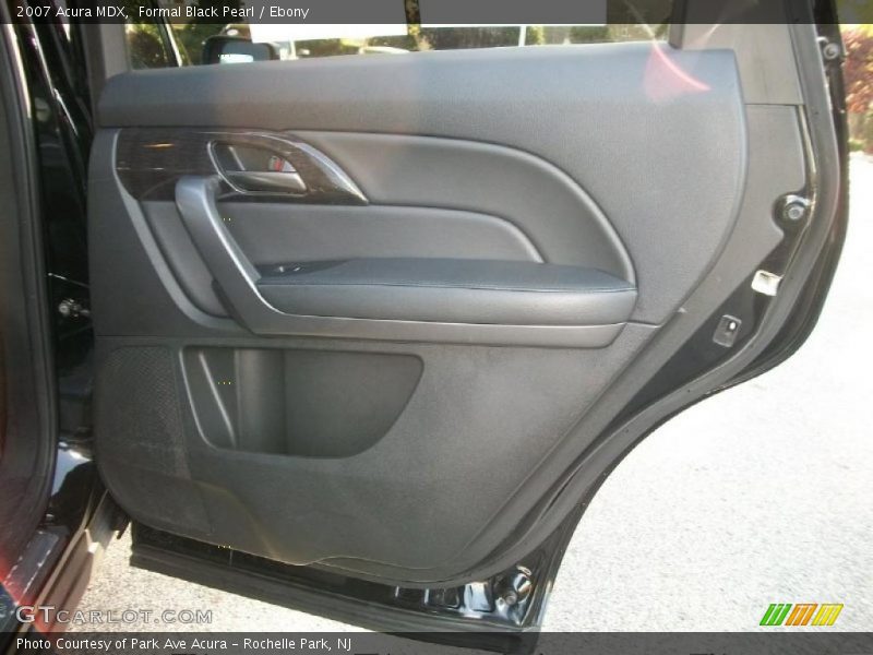 Formal Black Pearl / Ebony 2007 Acura MDX