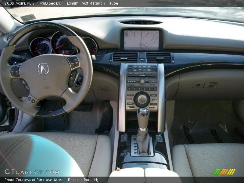 Dashboard of 2009 RL 3.7 AWD Sedan