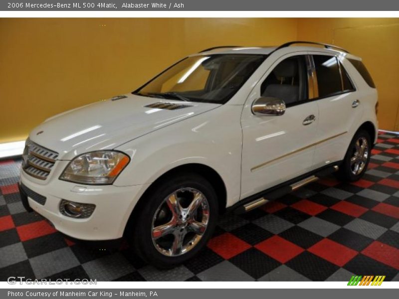 Alabaster White / Ash 2006 Mercedes-Benz ML 500 4Matic