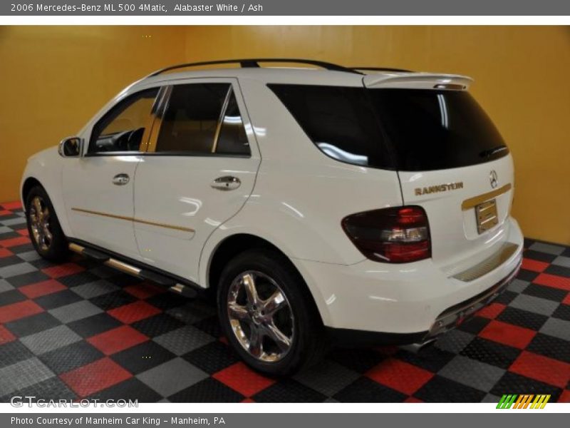 Alabaster White / Ash 2006 Mercedes-Benz ML 500 4Matic