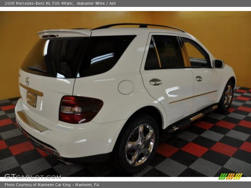 Alabaster White / Ash 2006 Mercedes-Benz ML 500 4Matic
