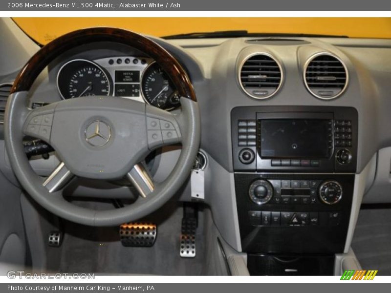 Alabaster White / Ash 2006 Mercedes-Benz ML 500 4Matic