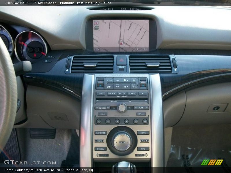 Navigation of 2009 RL 3.7 AWD Sedan