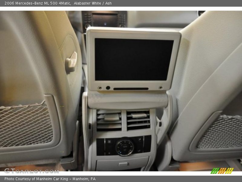 Alabaster White / Ash 2006 Mercedes-Benz ML 500 4Matic