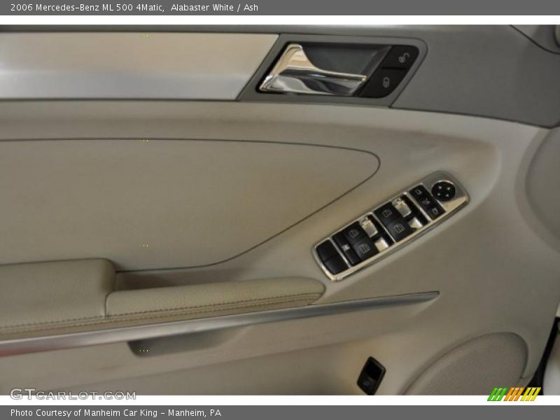 Alabaster White / Ash 2006 Mercedes-Benz ML 500 4Matic
