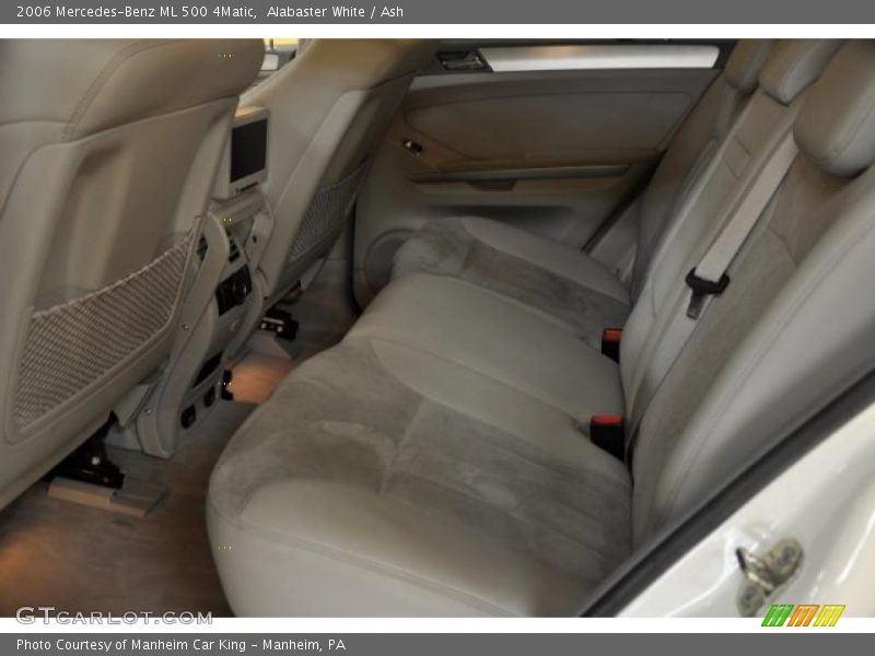 Alabaster White / Ash 2006 Mercedes-Benz ML 500 4Matic