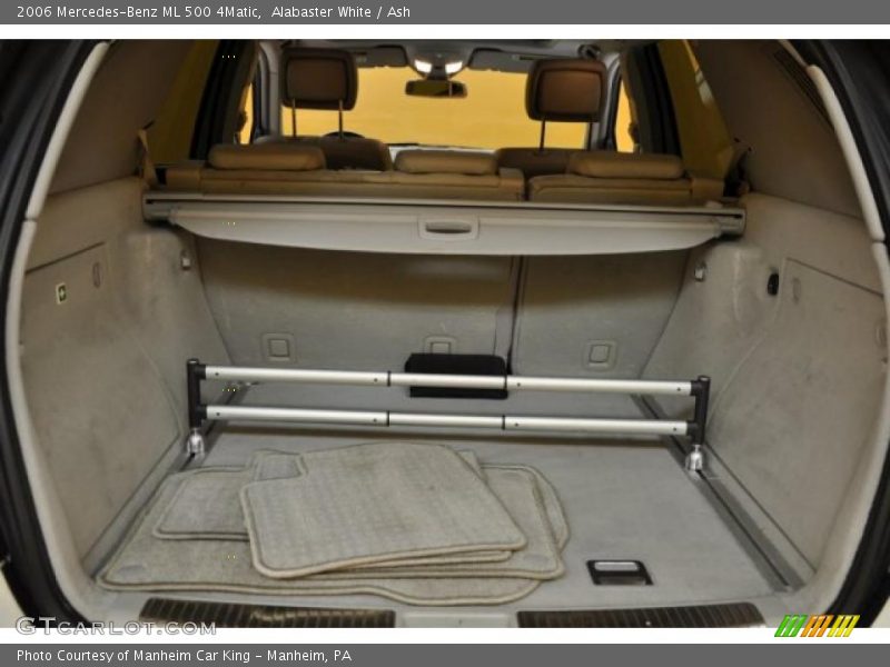 Alabaster White / Ash 2006 Mercedes-Benz ML 500 4Matic